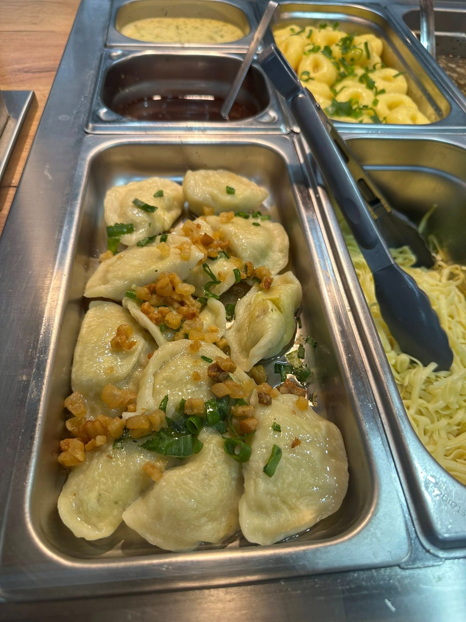 Pierogi ruskie domowe Bistro Capri Nisko obiad danie dnia pizzeria restauracja